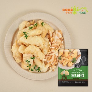 쿠즈락앳홈 튀겨나온 갑오징어 튀김(코코넛맛) 300g